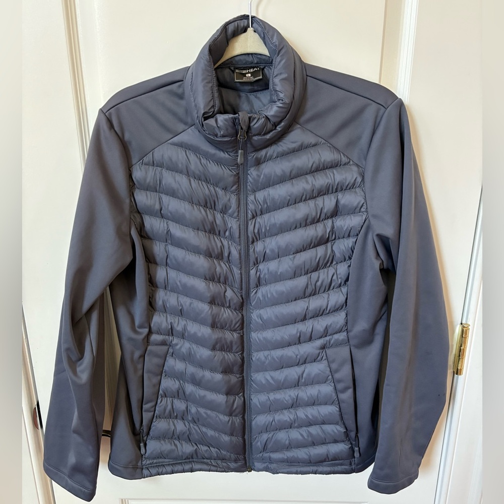 Women’s 32 Degrees Athletic Jacket Blue Large